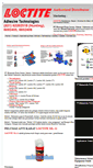 Mobile Screenshot of distributorloctite.com